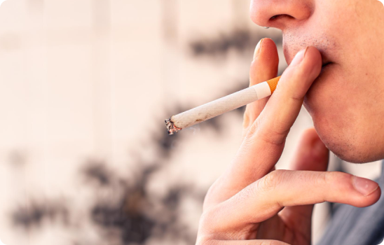 Tobacco smoke making pollution 10x worse than diesel exhaust.