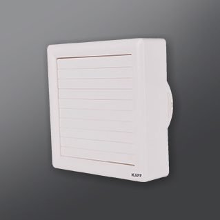 bathroom fan with front automatic shutter design